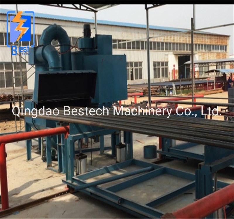 Shot Blasting Inner / Oil Pipe Sand Blasting Machine