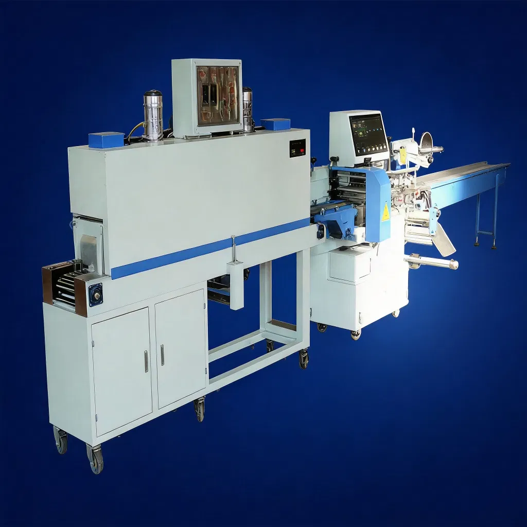 POF Film Fully Sealed Type Automatic Heat Shrink Packing Machine
