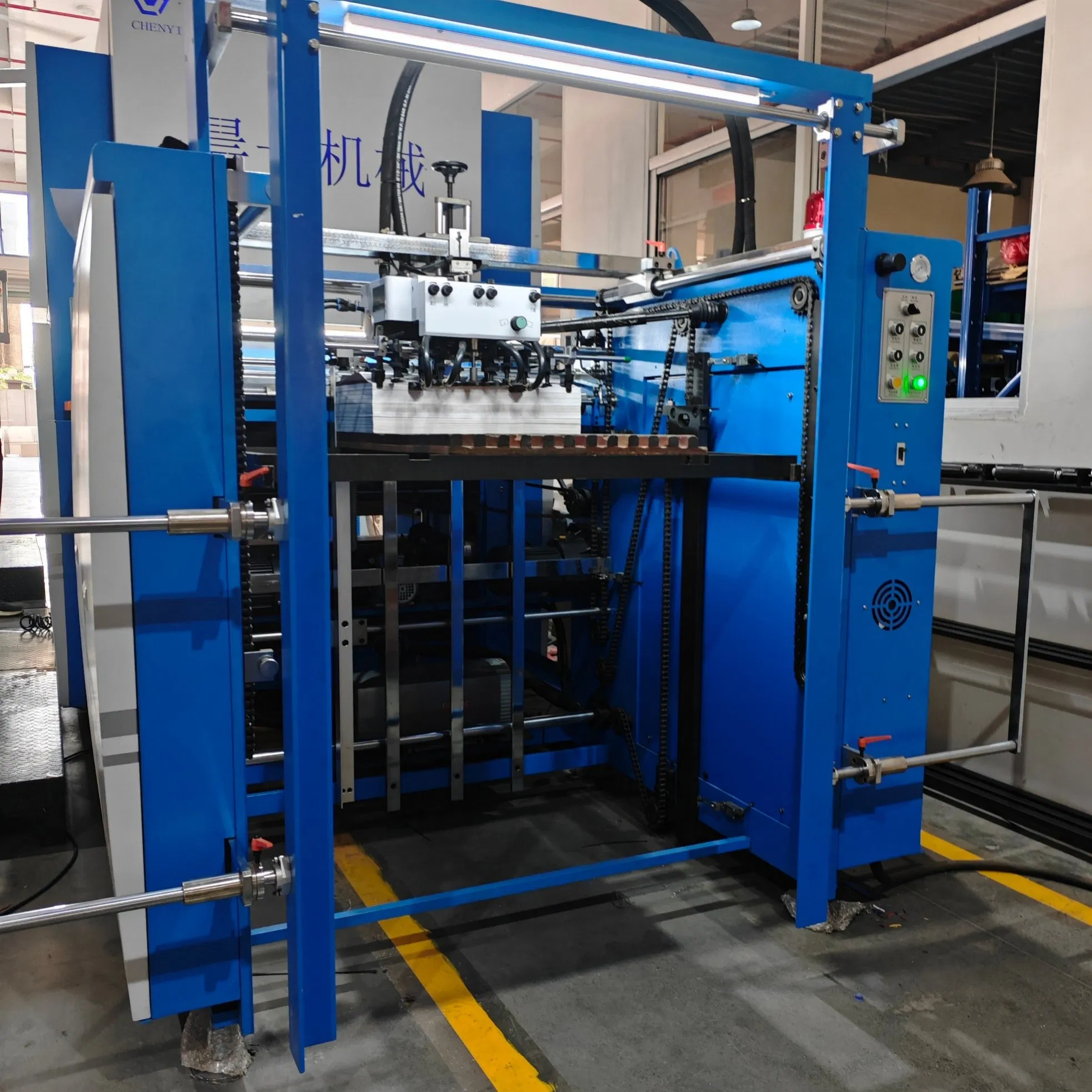 Time-Saving Stacking System Fully Automatic Laminating Machine for Industrial Lamination Process