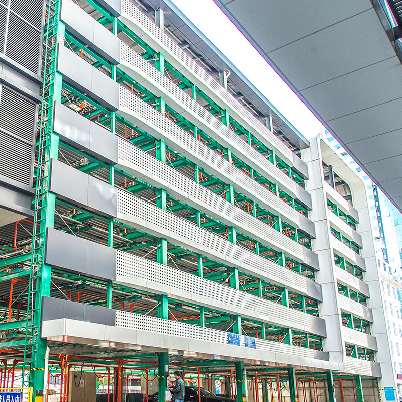 Smart Parking System Moving Stack Parking System Vertical Parking for Residential Complexes