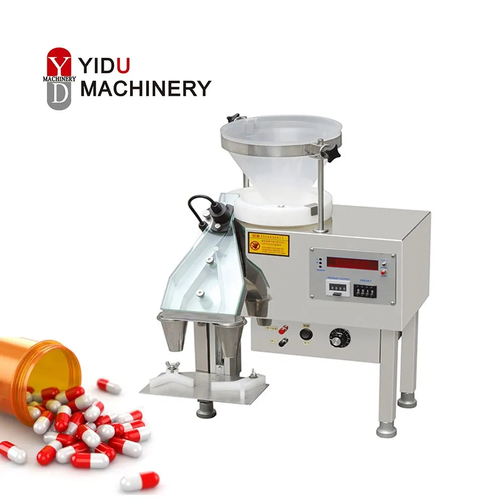 Halbautomatische Tabletten-Kapsel-Bonbon-Kaugummi-Zähl- und Verpackungsmaschine