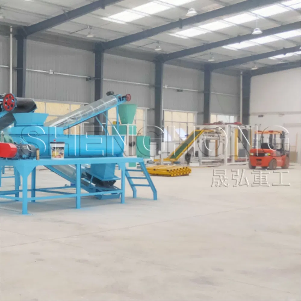 Animal Manure Organic Fertilizer Pellet Making Granulation Production Line