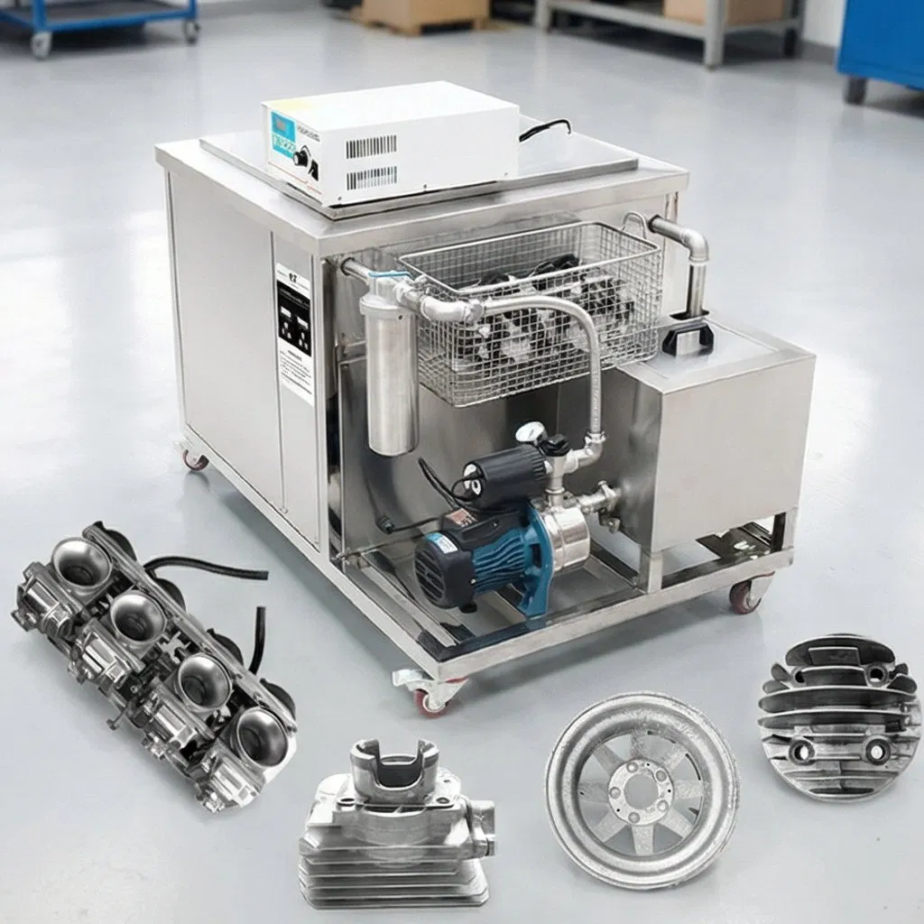 38~2400L Customizable Industrial Ultrasonic Cleaner with Filtration Single Tank Cleaning Equipment