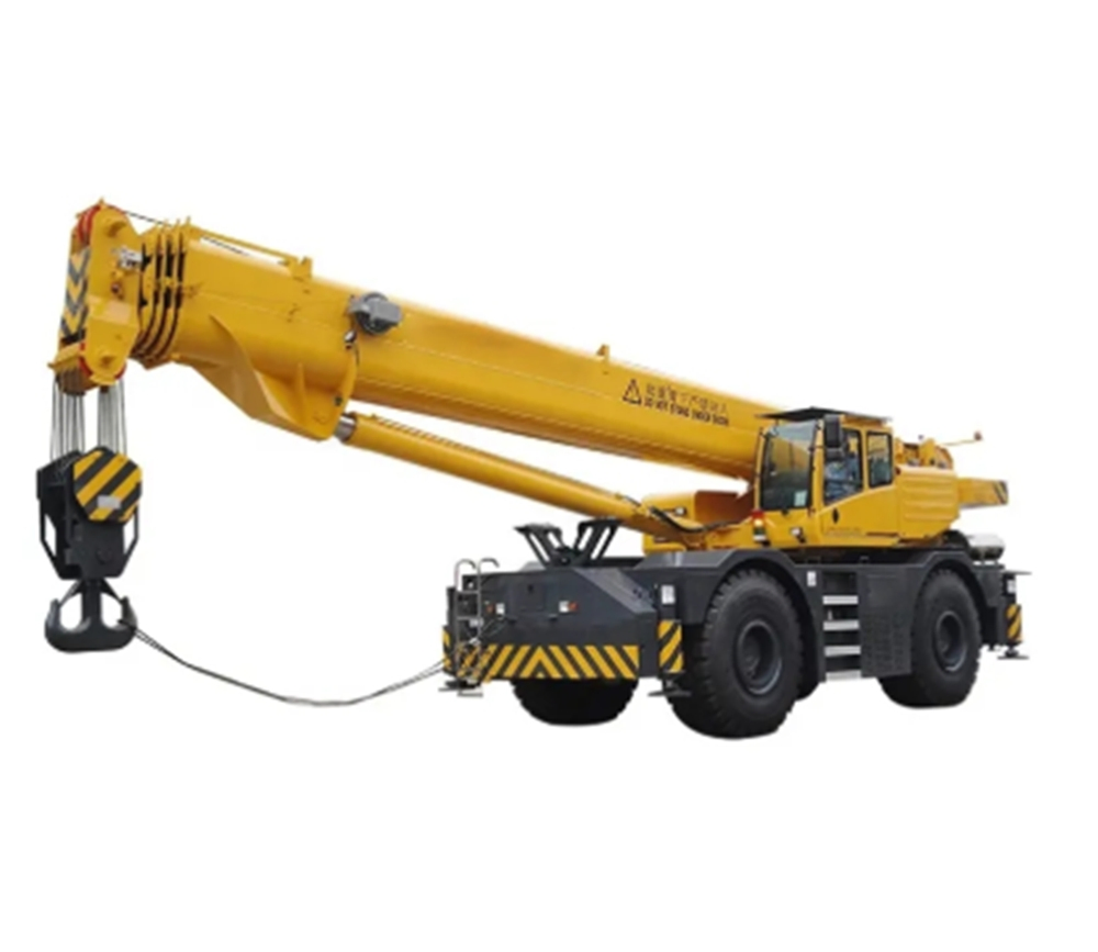 90 Ton Hydraulic Rough Terrain Crane Xcr90 with 48m Lifting Capability