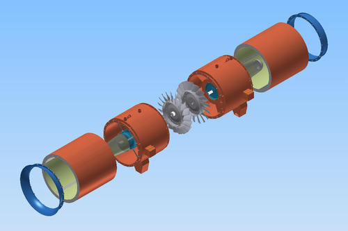 Welded Carbon Steel Fan Impeller for Axial Ventilation Fans