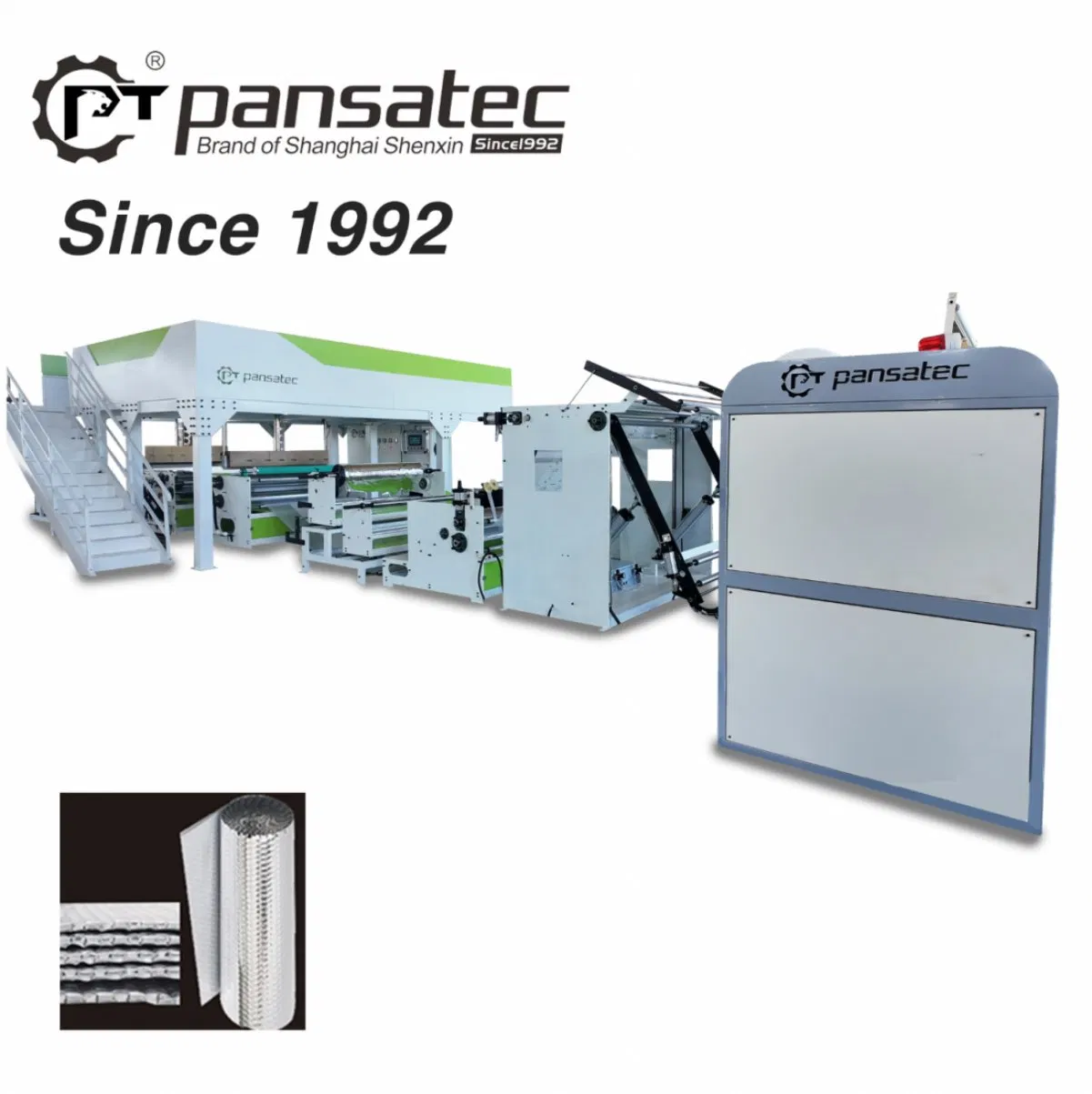 Hocheffiziente 1000mm HDPE-Luftpolsterfolien-Anlage