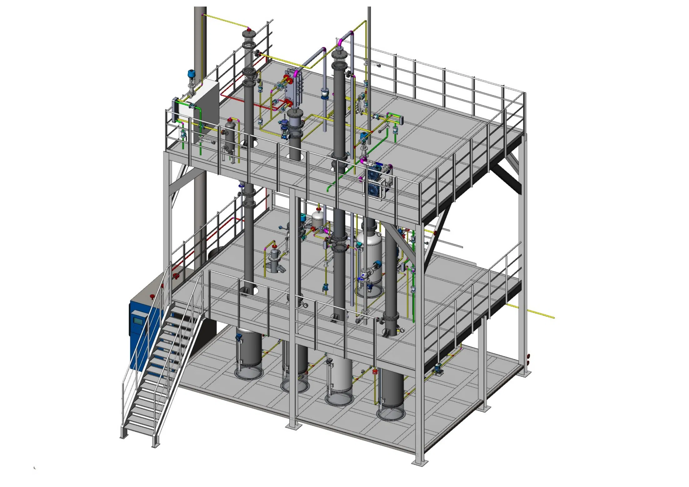 High Recovery Efficiency CO2 Capture System EPC Supply for Fossil Fuel Ship