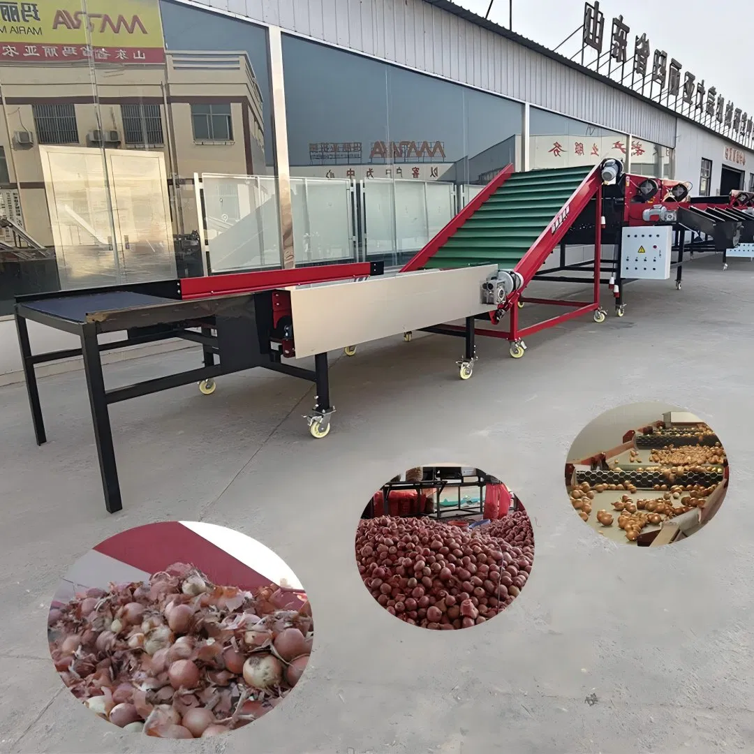 5 Grades PVC Mesh Onion Grading Machine 8-10t/H