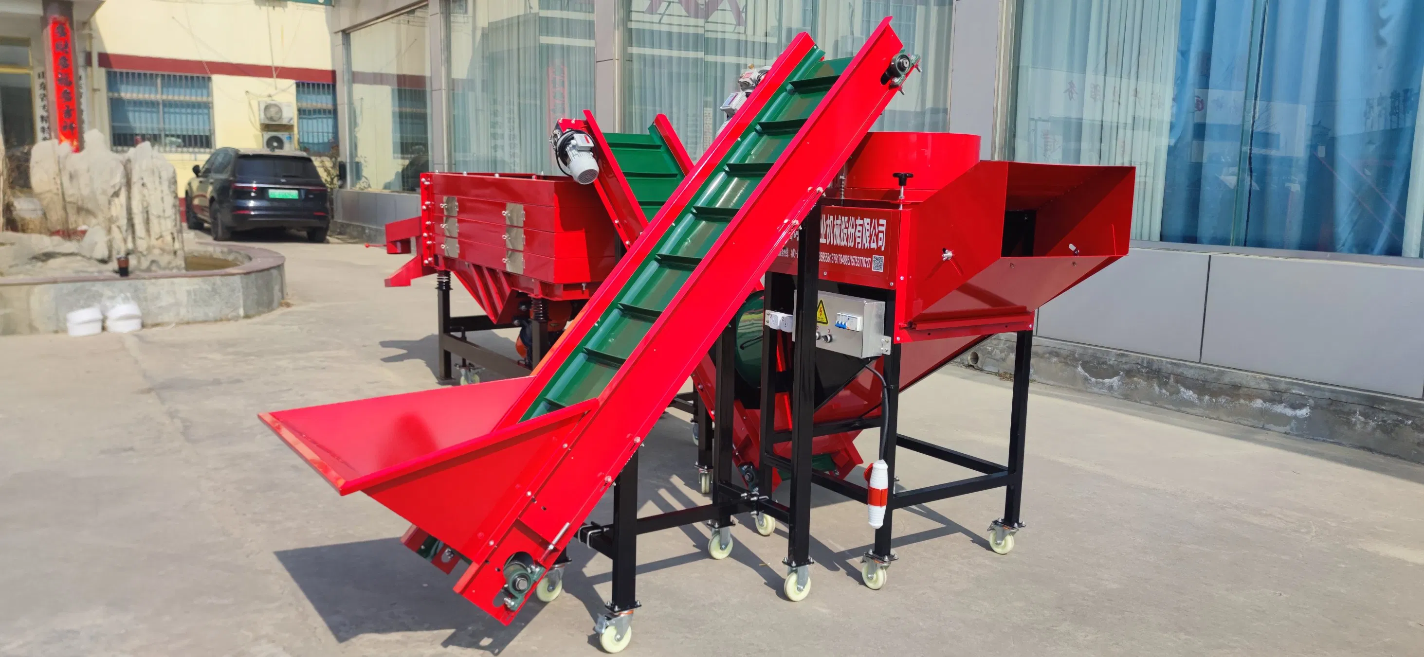 High Precision Garlic Seed Splitter and Grader 5xzsf-5A