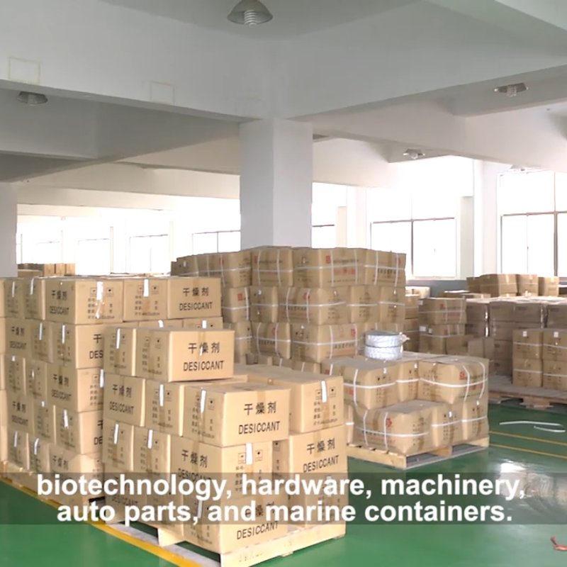 1kg Thick Layer Calcium Chloride Desiccant for Container Transit
