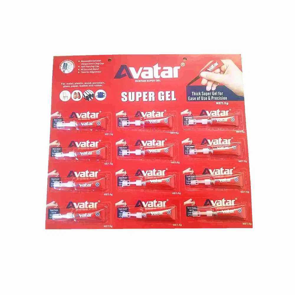 12-Pack 3G Aluminium Tubes for Plastic Clear Liquid Super Glue