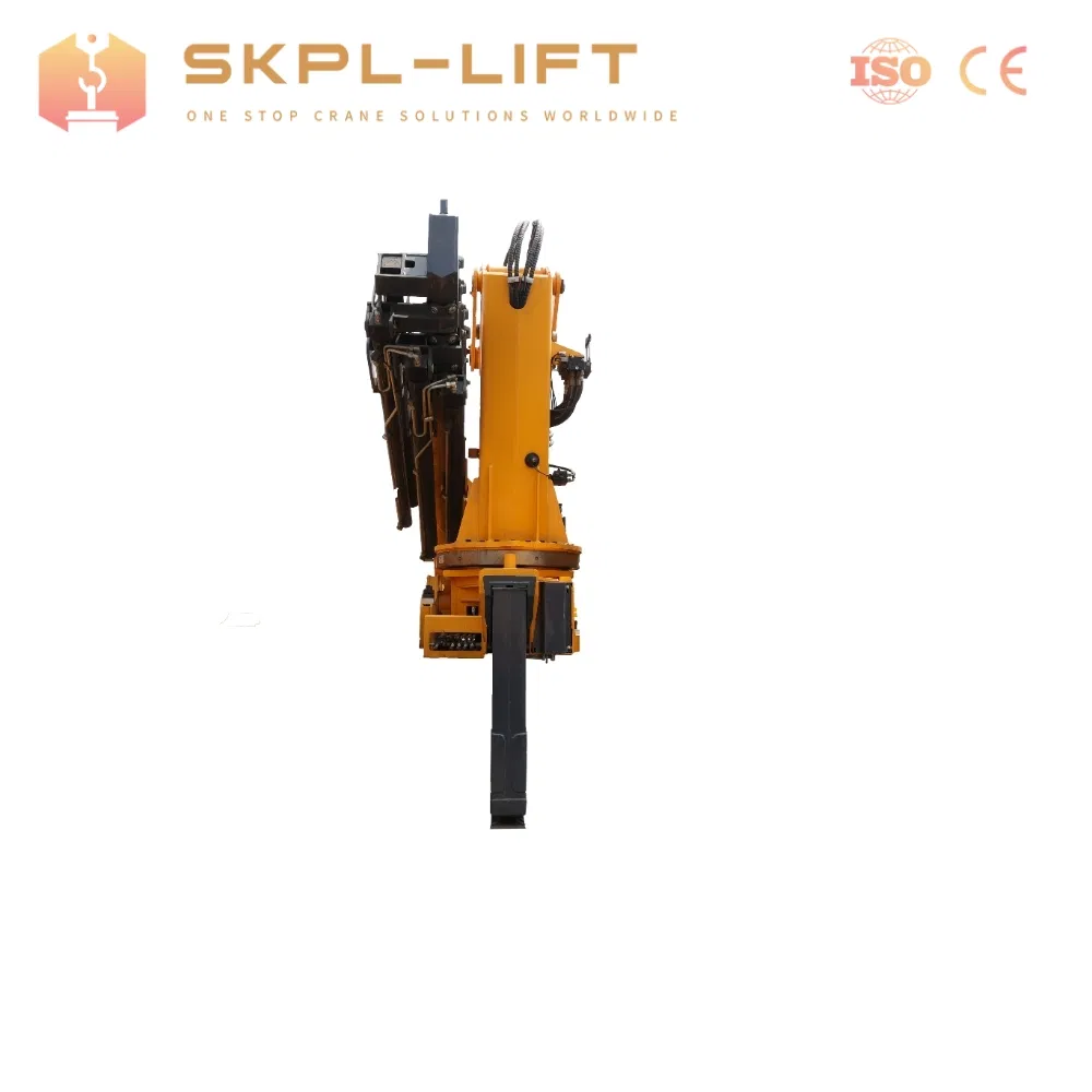 Gru da 10 tonnellate con braccio snodato e installazione compatta da 1200 mm