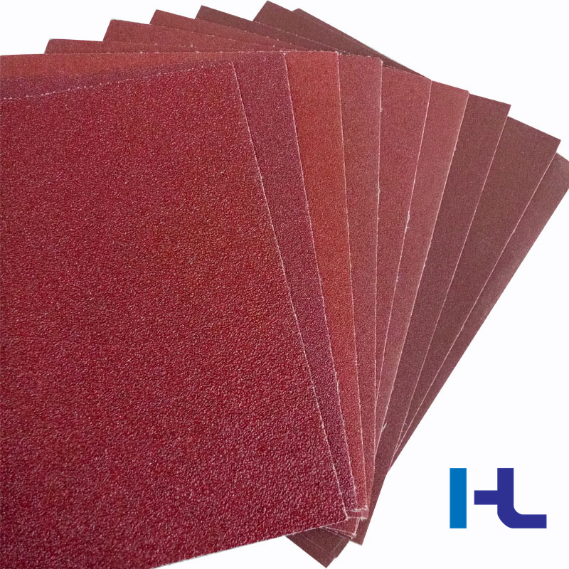 230X280mm/9X11" Zirconia Alumina J-Wt P80 Ceramic Sharpness Aluminium Oxide Sanding Abrasive Cloth for Polishing Wood, Metal, Automotive Car
