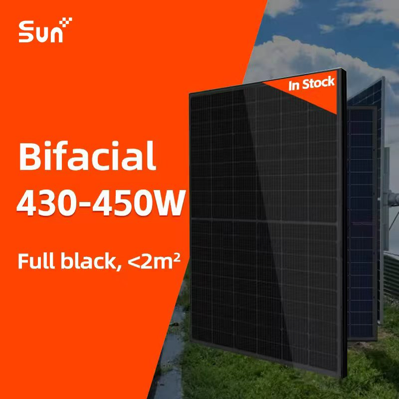 Sunplus 435W 440W 445W Black N-Type Monocrystalline PV Solar Module