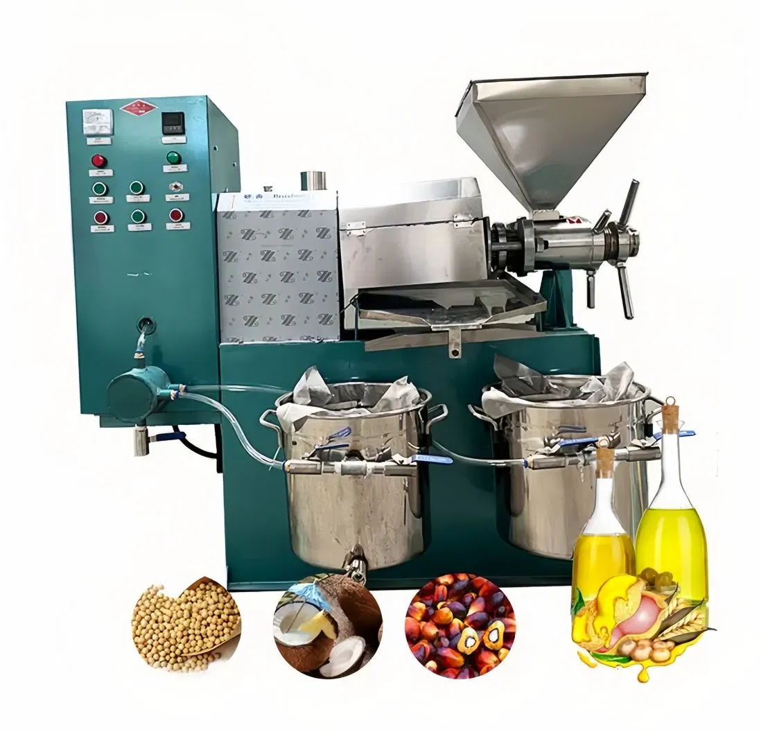 Rohöl-Pressmaschine für Erdnüsse, Sonnenblumen und Sojabohnen