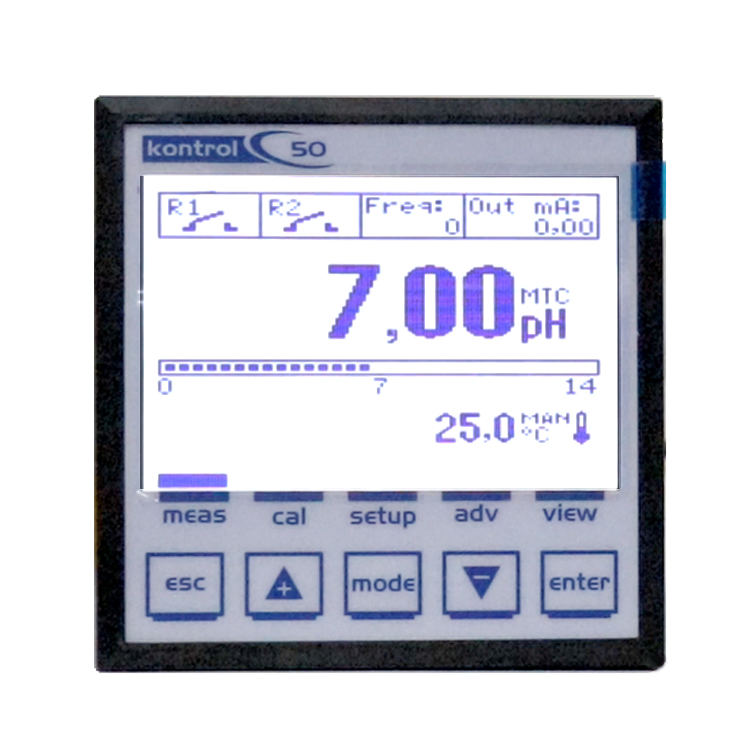 Seko K50 Digitales pH-ORP-Chlor-Konduktivitätsmessgerät