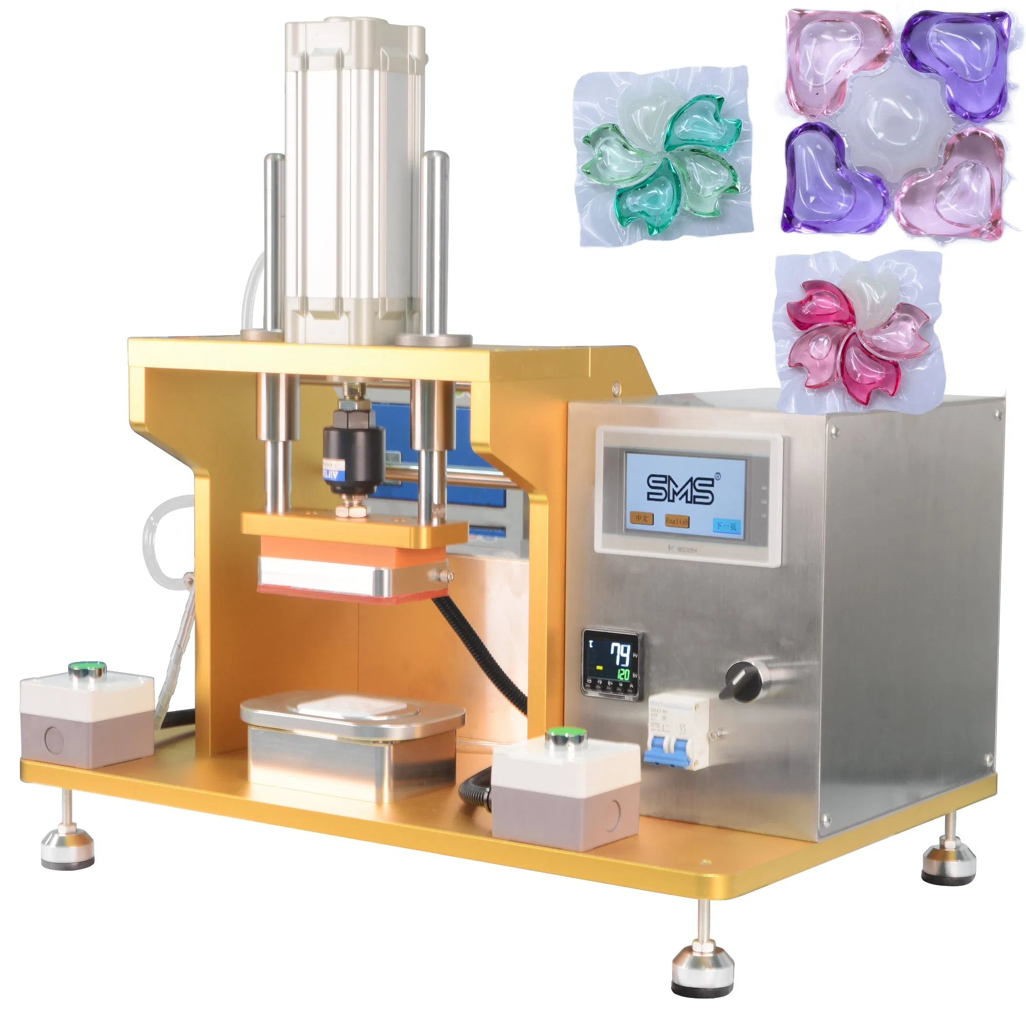 Waschmittelpulver-/Flüssigkeitsperlen-Abfüllmaschine, Laborprüfungs-Sample-Kleinverpackungsmaschine