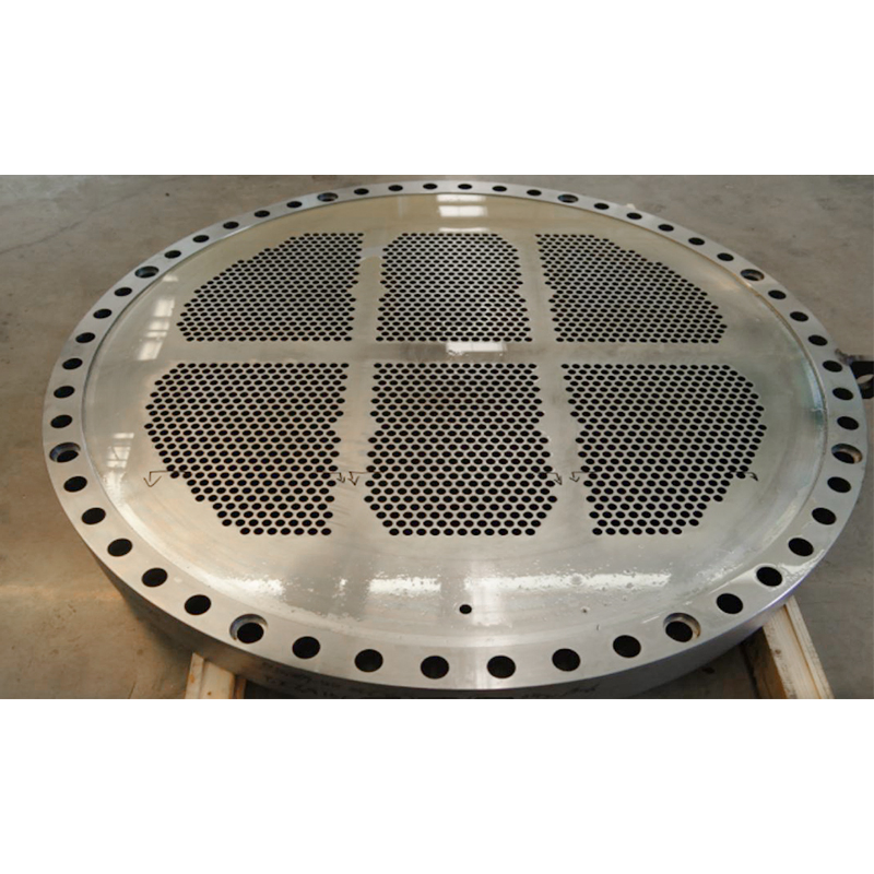 Custom Forged Tube Sheet and Flanges, Complex CNC Machined Parts