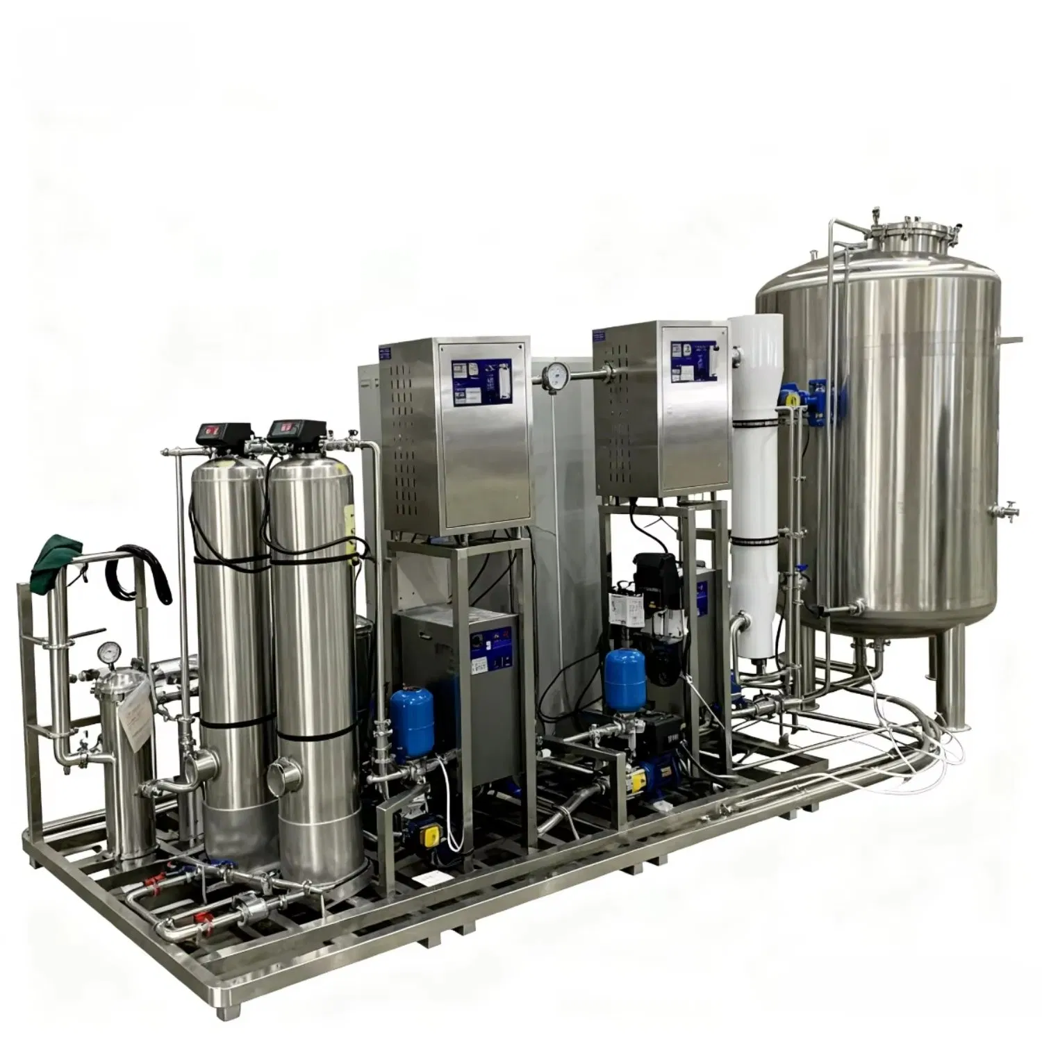 0.5t-50t/H RO Reverse Osmosis Pure Mineral Drinking Water Treatment Plant CE Certified