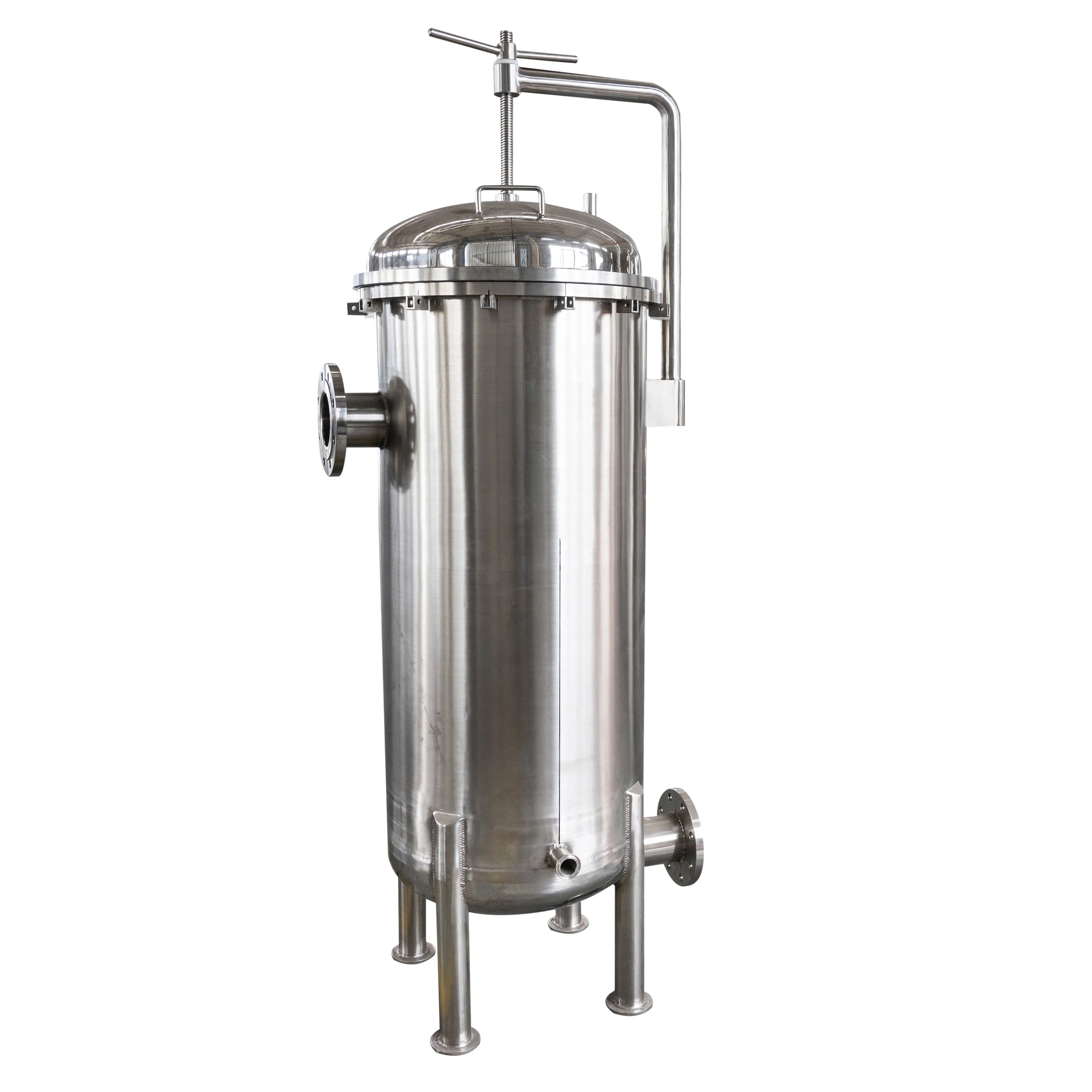 Filtro de bolsa única industrial de acero inoxidable