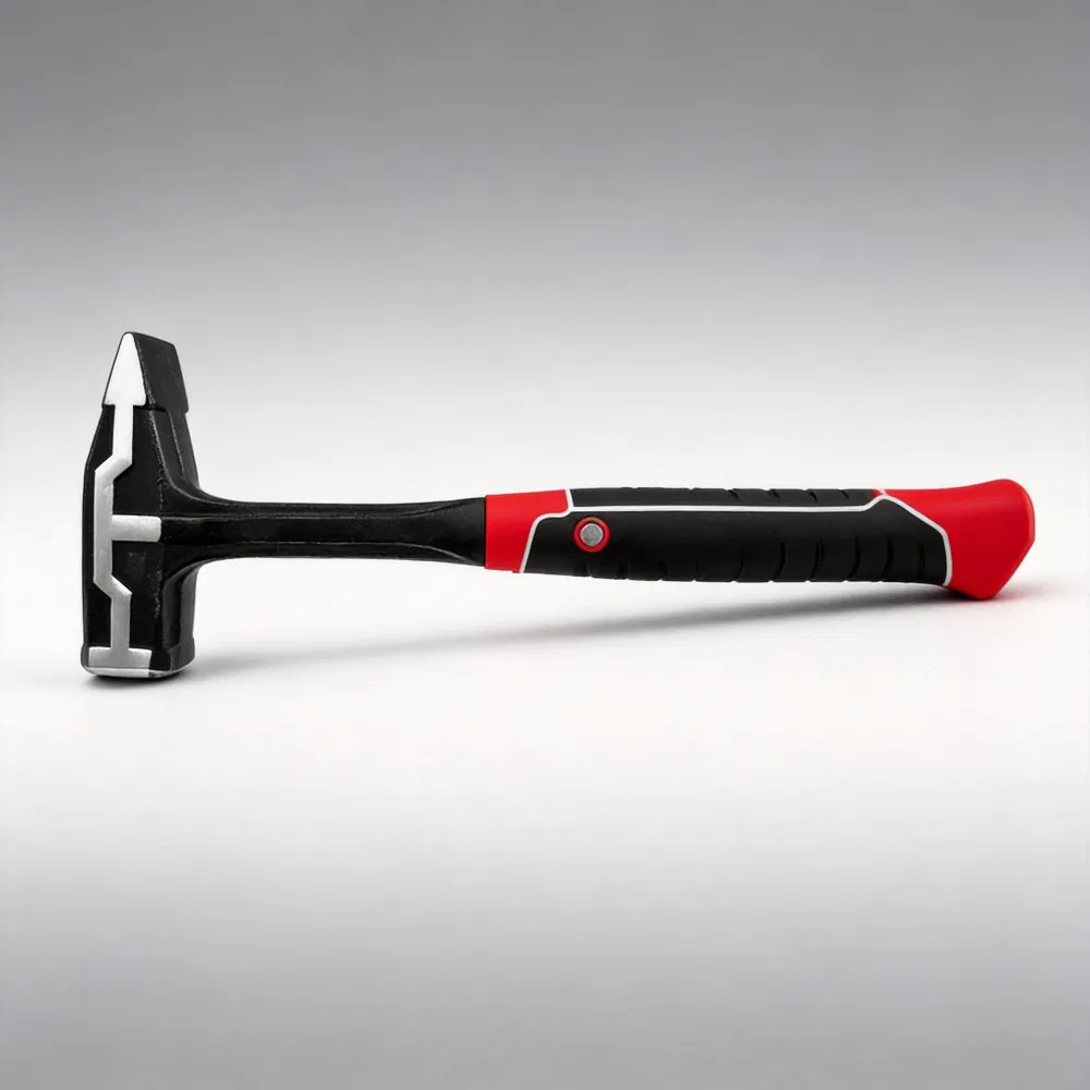 Exquisit polierter 45# Kohlenstoffstahl-Schlosserhammer