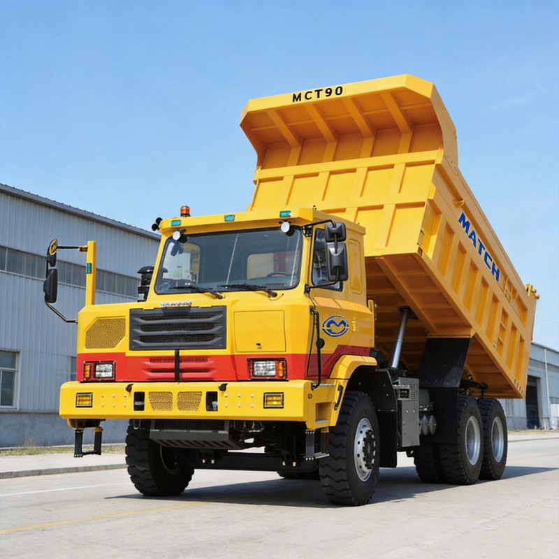 Large Tipper Steel Material 10-Wheel Heavy Duty Mining Dump Truck