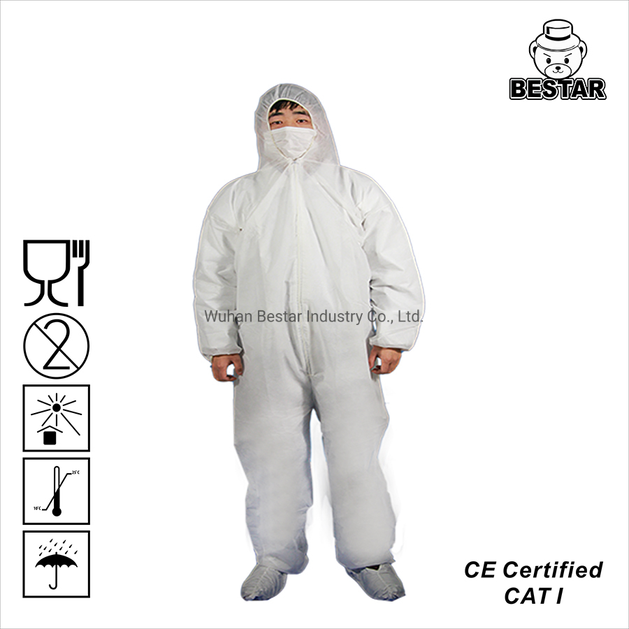 Economical Disposable Breathable Spp Coverall