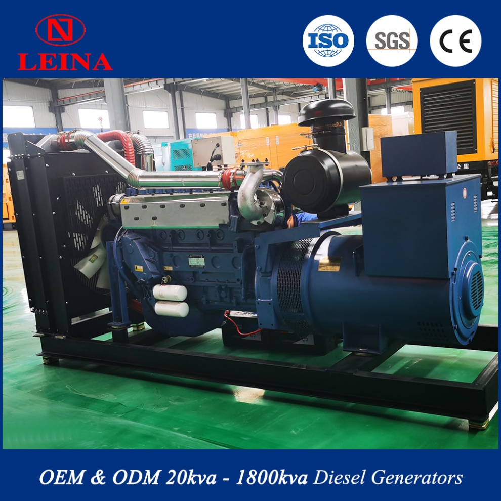 Certificato CE Gruppo Elettrogeno Diesel Leina 30kw 50kw con Motore Stile Cummins