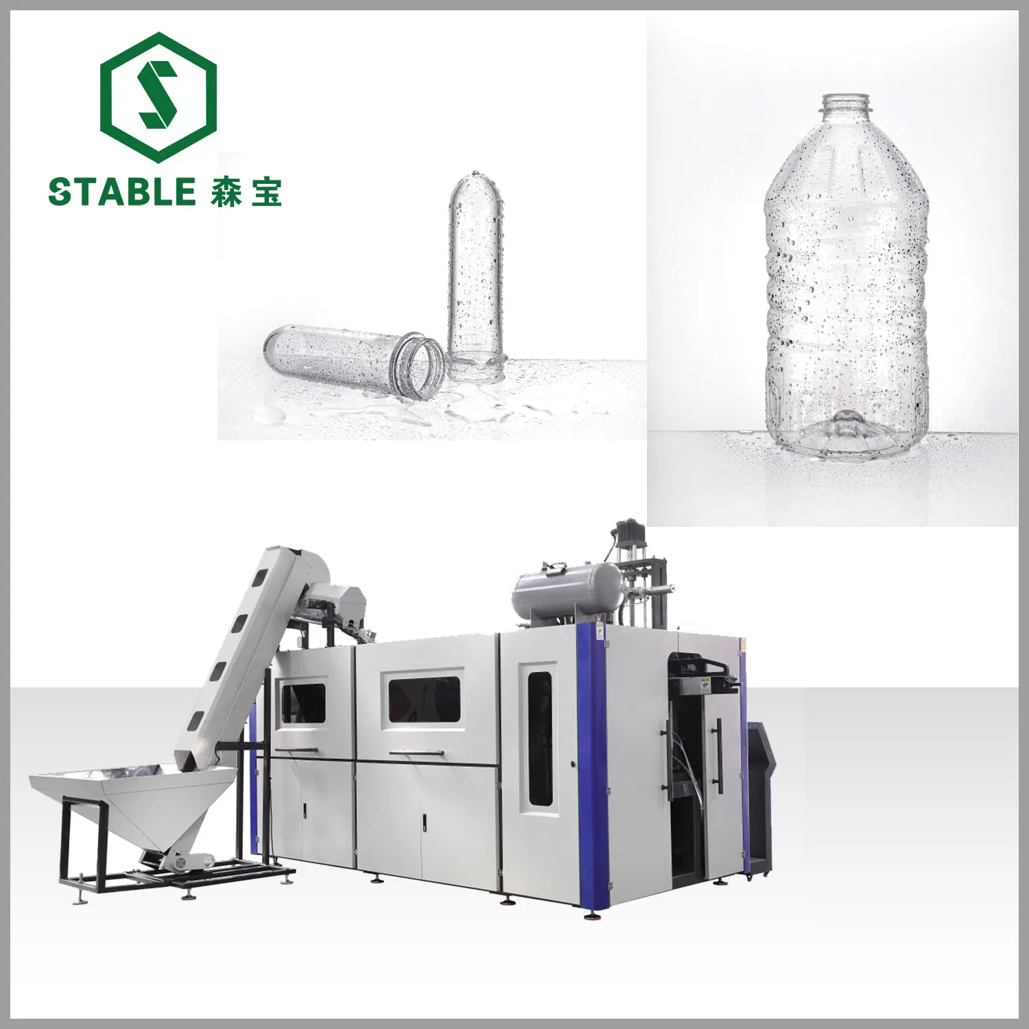 Pet Bottle Blow Molding Machine Plastic Machinery