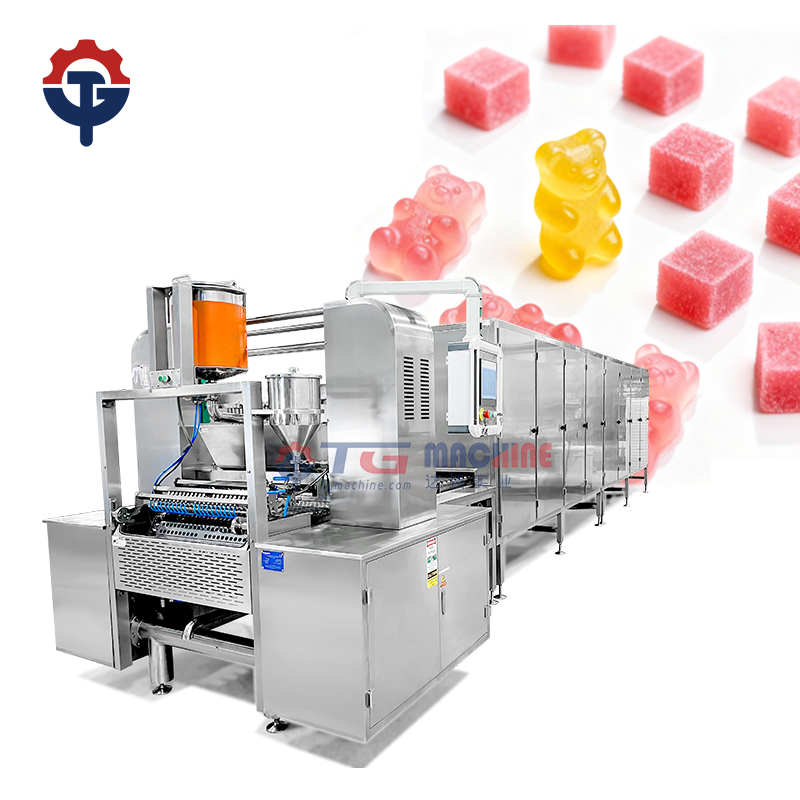 Vollautomatische Weichgummi-Produktionslinie für Süßwarenfabrik