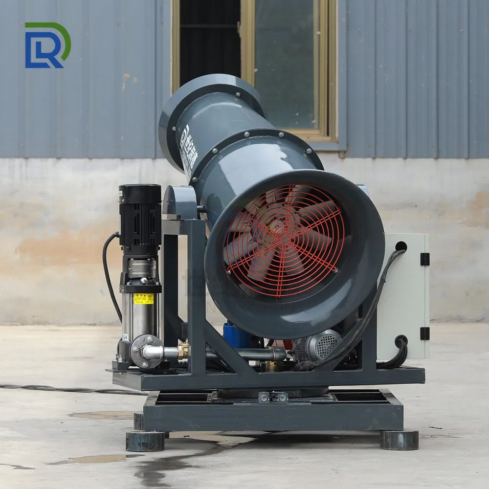 2025 High Quality 30m Smart Mist Fog Cannon Strong Wind Mist Spraying Machine