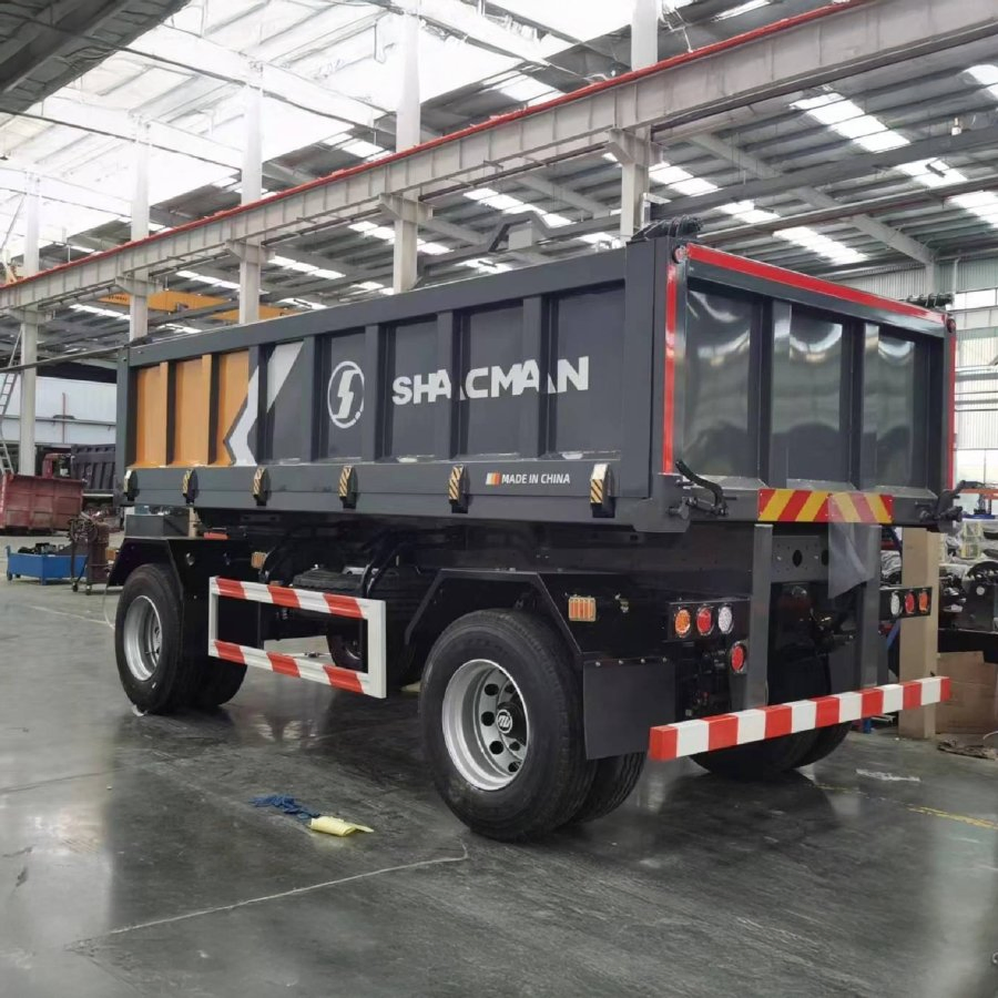 Customized Bulk Material Side-Tipping Grain and Sand Transport Truck Trailer for Grain Storage and Handling