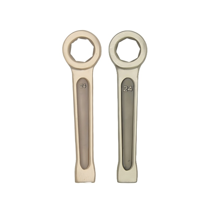 Non-Sparking Octagon End Striking Wrench for Safe Use