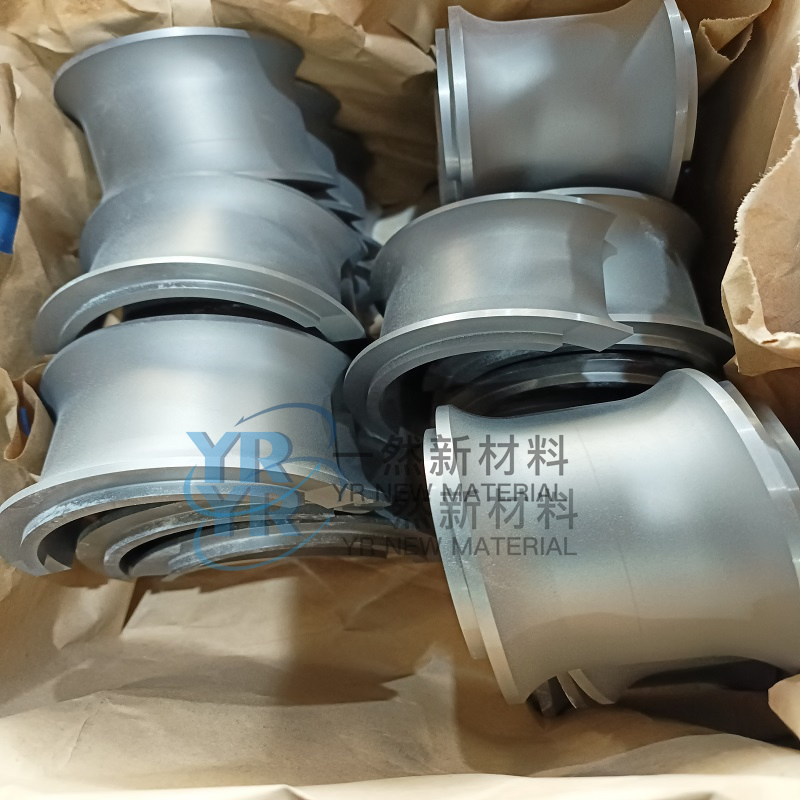 Customized Decanter Centrifuge Wear Components Discharge Ports Nozzles Outlet Wear Liners