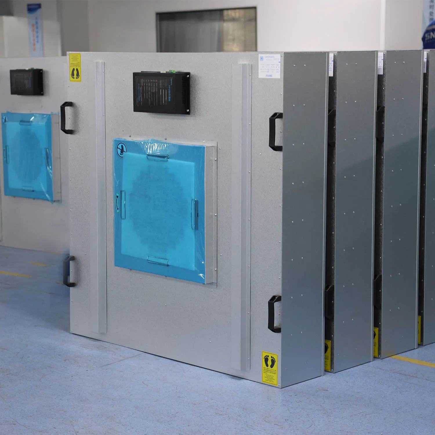 Clean Room Low Noise Low Power Consumption DC HEPA FFU 2''x4'' 4''× 4'' Ec FFU Fan Filter Unit