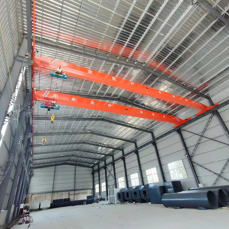 Electric Single Beam Overhead Crane with Remote Control for Factory Workshop