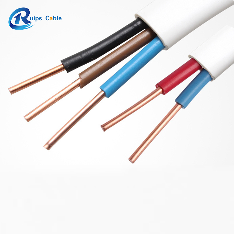 Nym-J / Nym-O / (N) Ym-J Kupferleiter mehradrig ummantelt PVC-Kabel Elektrodraht für industrielle und häusliche Installation