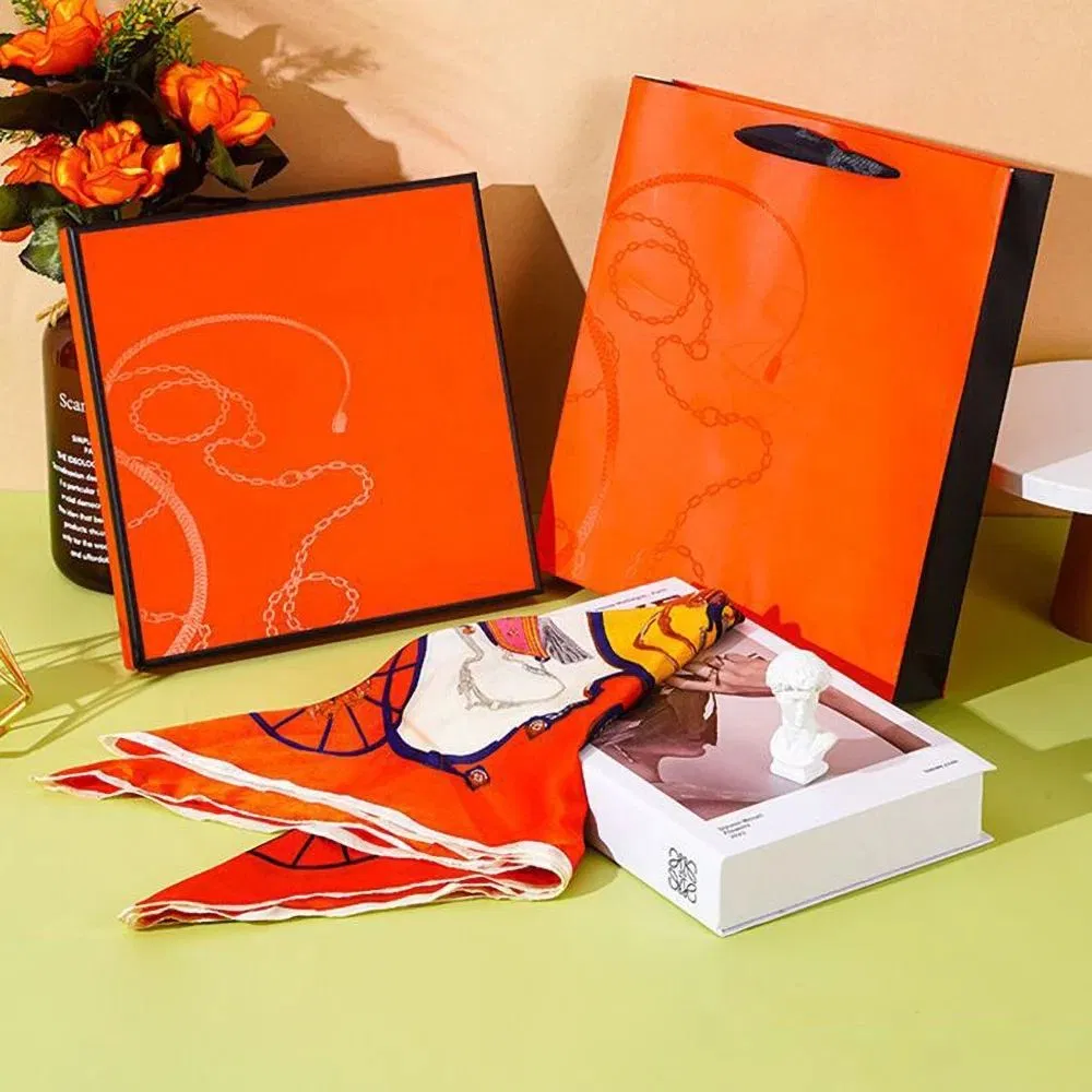 Individuell bedruckte Kurierverpackung Kraft-Mail-Umschlag Papier für Schal