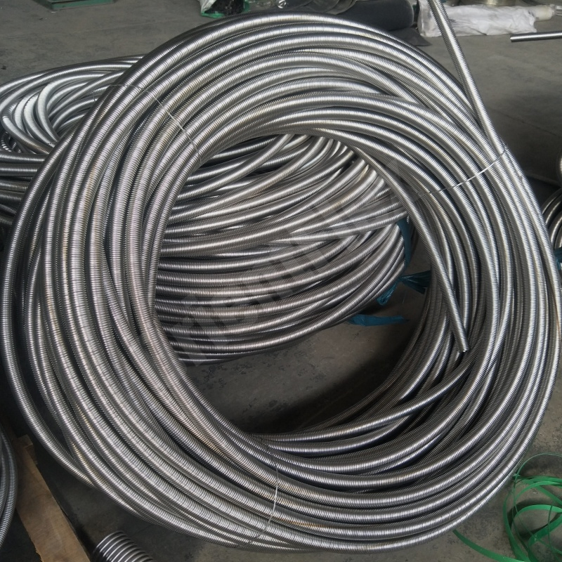 SS304 316 Braided Bellows Corrugated Stainless Steel Flexible Metal Hose
