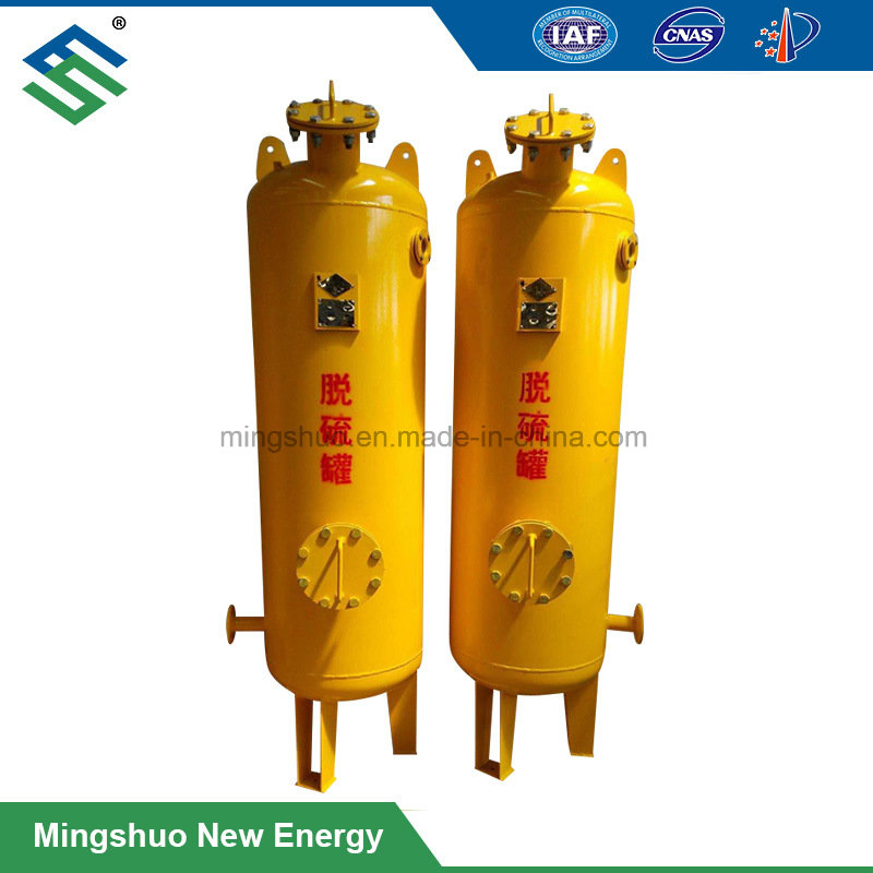 Filtro de gas del tanque de desulfuración de biogás