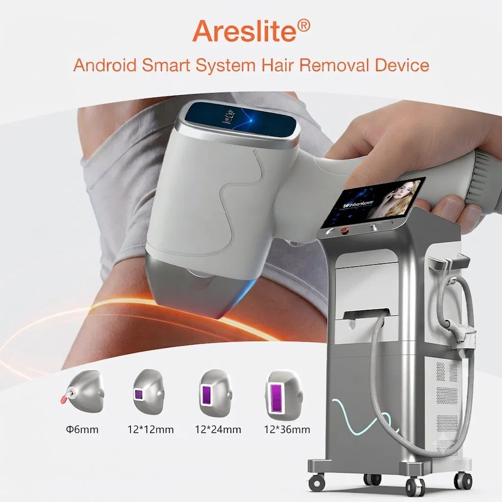 جهاز إزالة الشعر بالليزر الدايود Winkonlaser 510K 4 Wave 755 808 940 1064 جهاز إزالة الشعر بالليزر الدايود 808nm