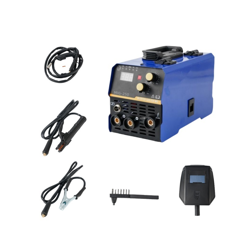 Custom Logo Professional High Efficiency Metal Fabrication Tools Synergic Control Digital Display Versatile Portable MIG Welder