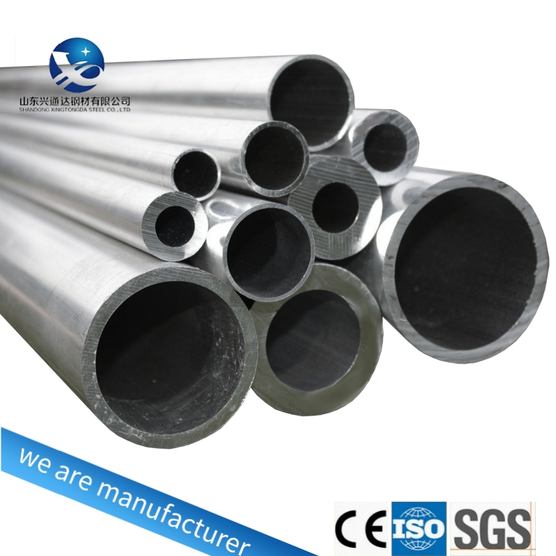 Cylinder Aluminum Tube 20mm-80mm ASTM 2462 2024 T6 6063 6061 Aluminum Alloy Seamless Round Tube