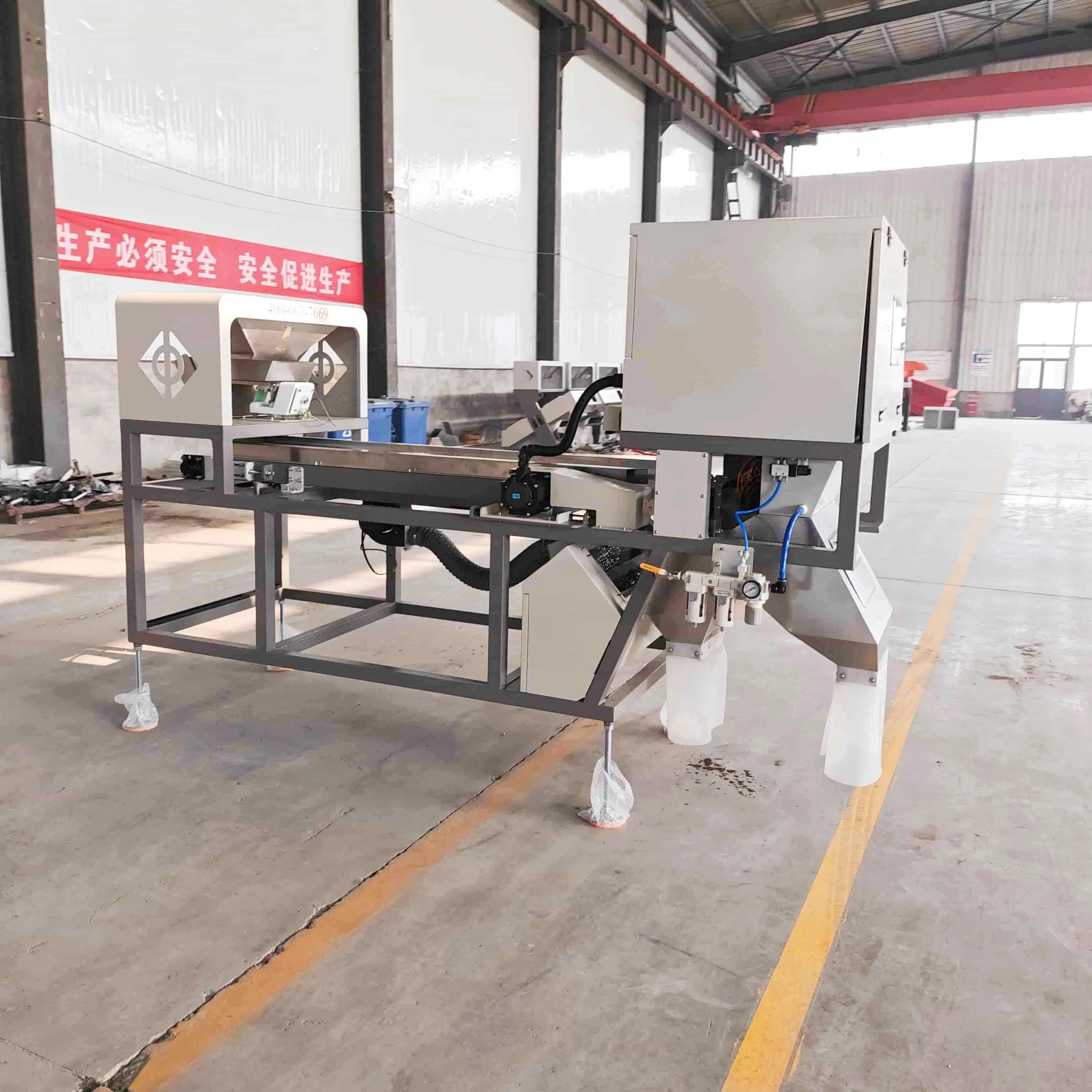 Blanching Peanut Color Sorter Machine Pistachio Nut Color Sorter Machine