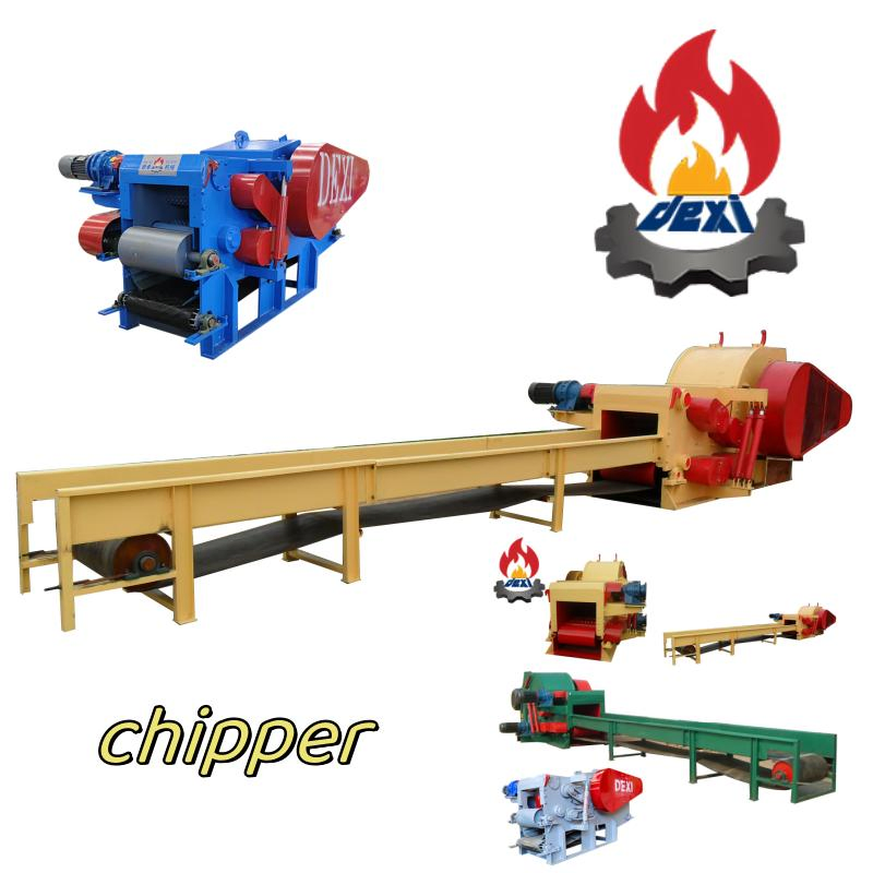 Gx2113 Drum Wood Chipper, Wood Branch Log Chipping Machine