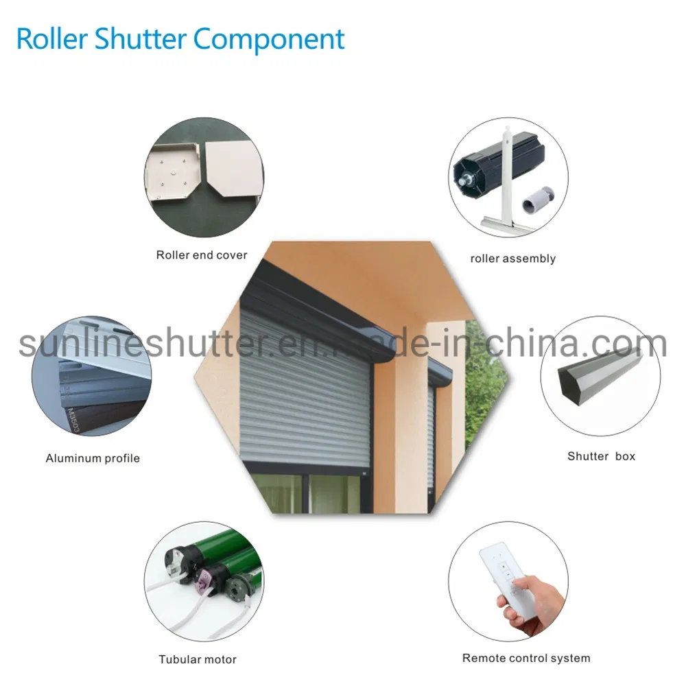 Aluminium-Rollläden Fenster