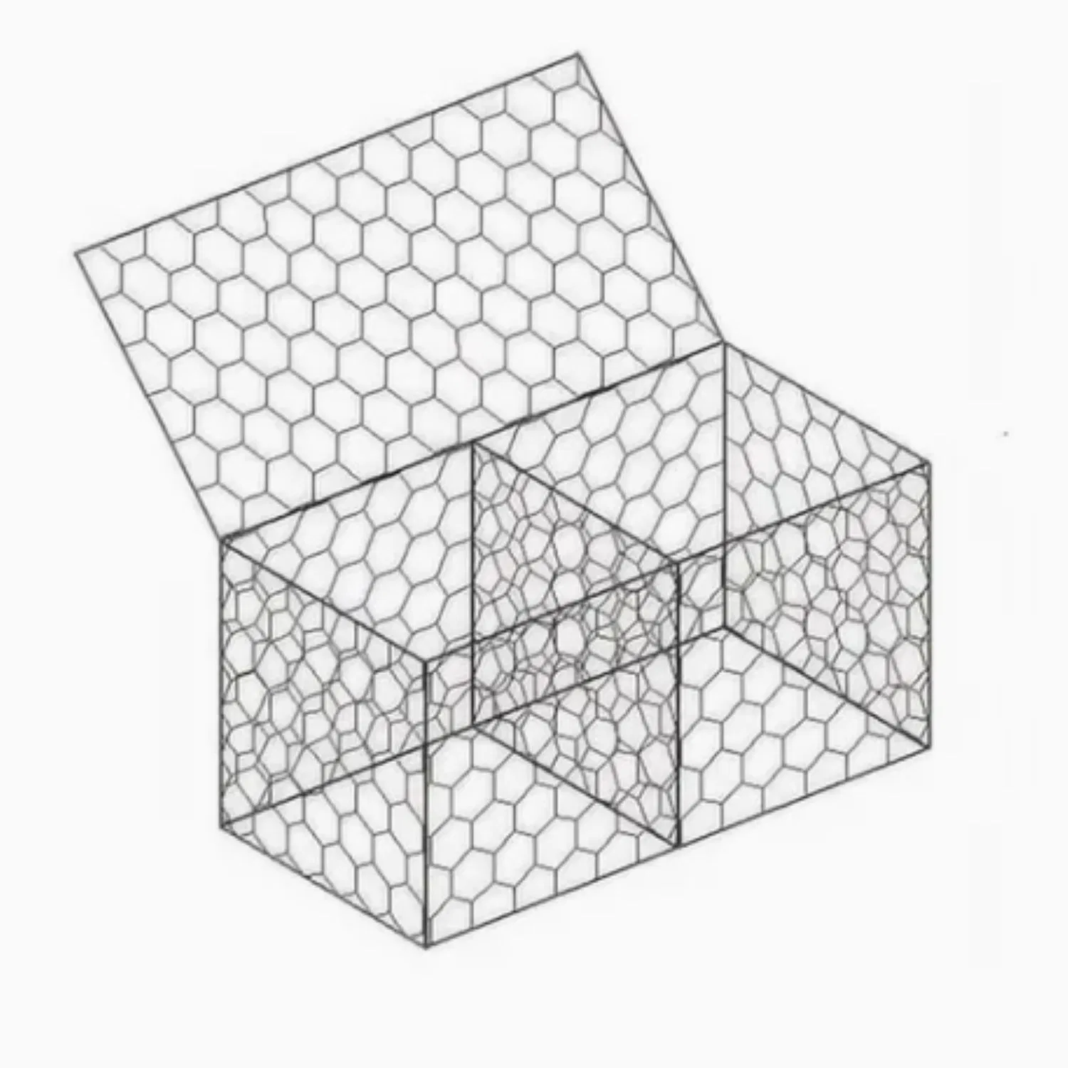 Galvanized Welded Hexagonal Gabion Mesh for Long-Term Slope Stability Maintenance