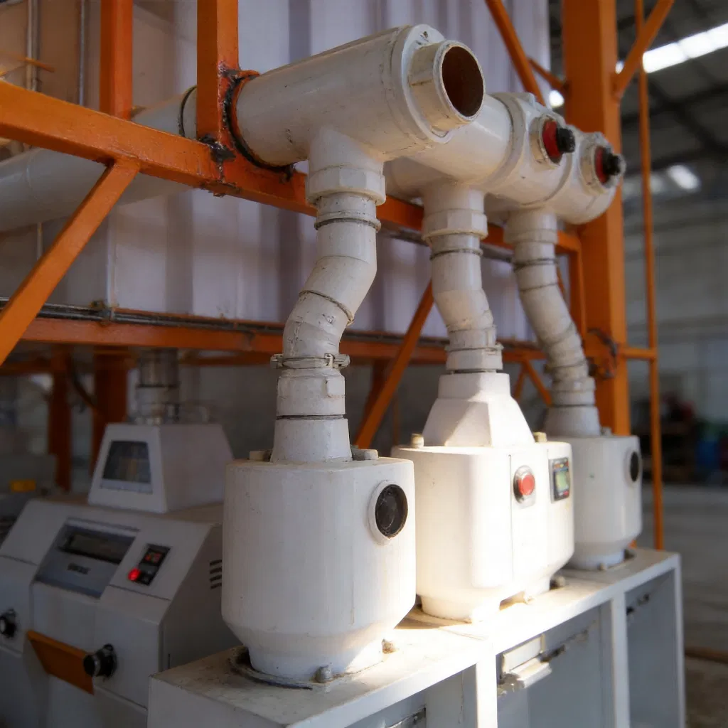 100 tpd Mais-Mahlmaschine fortschrittliche Technologie für Sambia