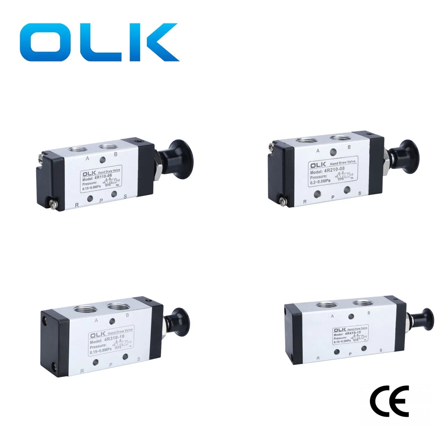High Quality Hand Draw Valve 3r/4r Series Airtac Type with CE