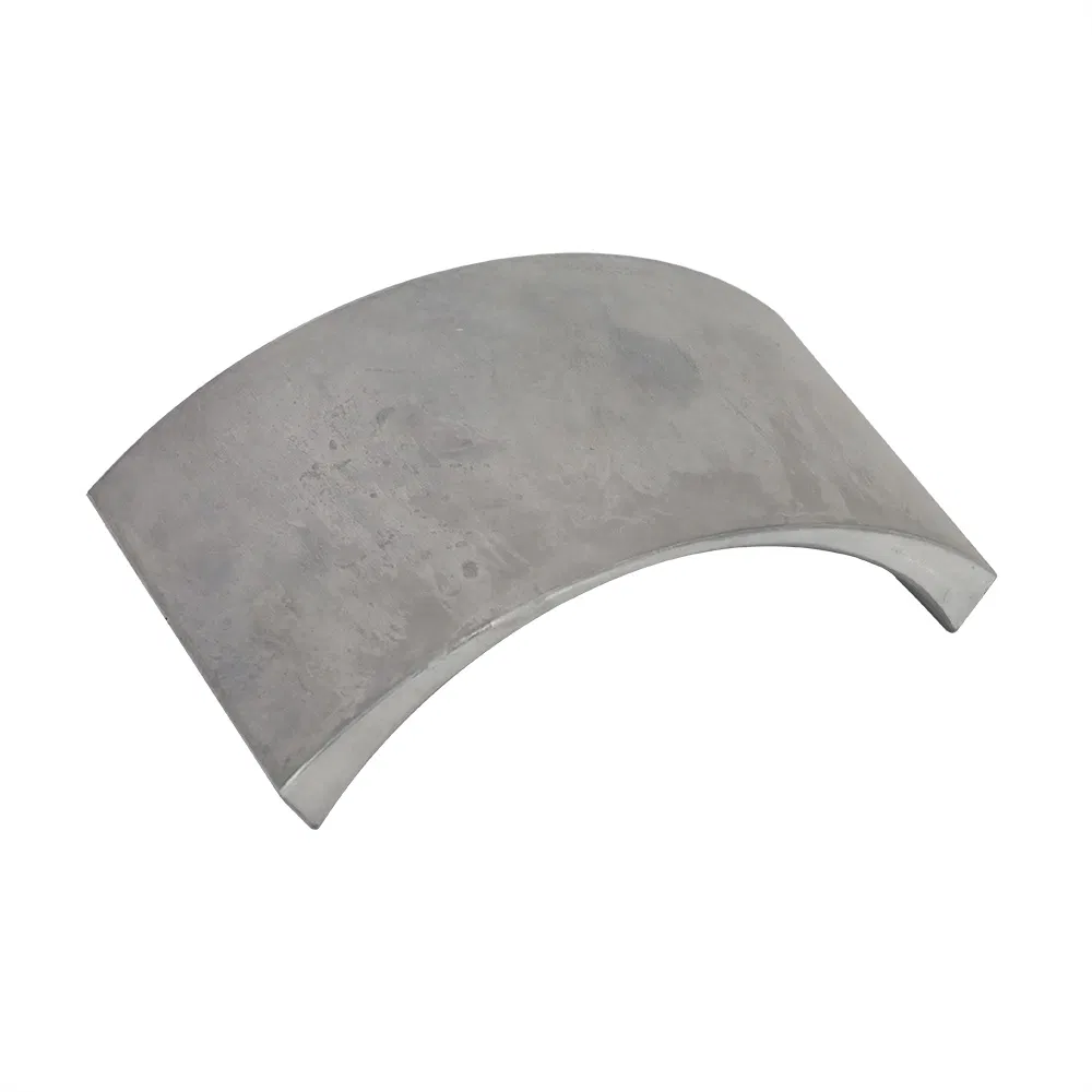 Custom Pressure Casting Arc-Shaped End Cap for Lighting Industry